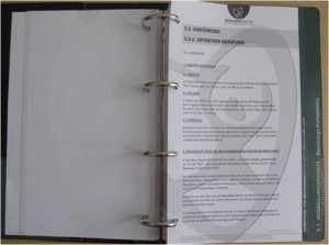 Ausbildungsmappe professionelle Ausbildungs-Materialien