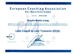 ECA Zertifikat Lehr Institut